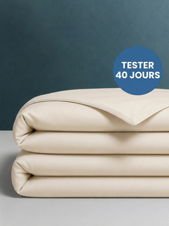 Couette rafraîchissante pour les chaudes nuits d'été