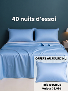 Couette rafraîchissante pour les chaudes nuits d'été