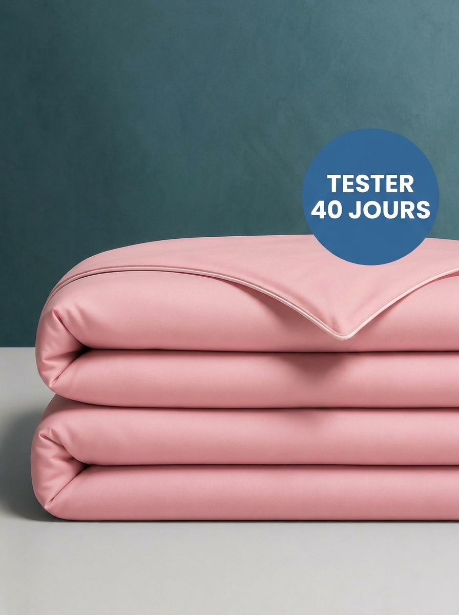 Couette rafraîchissante pour les chaudes nuits d'été