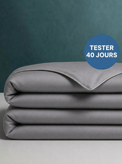 Couette rafraîchissante pour les chaudes nuits d'été